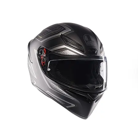 AGV(エージーブイ) ヘルメット K1 S JIST Asian Fit – SLING MATT BLACK/GREY