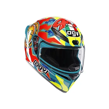 AGV(エージーブイ) ヘルメット K1 S JIST Asian Fit – ROSSI MUGELLO 1999