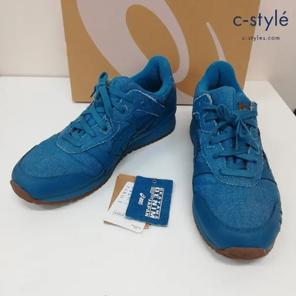 ASICS アシックス GEL-LYTE III OG スニーカー 28.5cm インディゴ系 1201A530-400 Denim Azure デニム