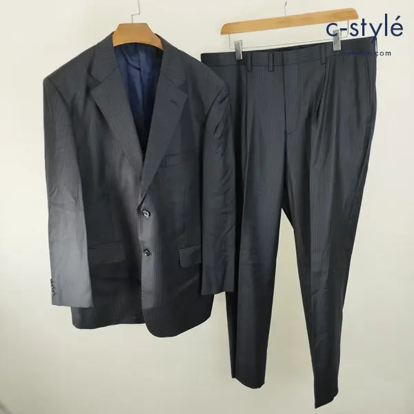 Ermenegildo Zegna エルメネジルドゼニア スーツ セットアップ 102BB6 ブラック系 CLOTH 137360-09