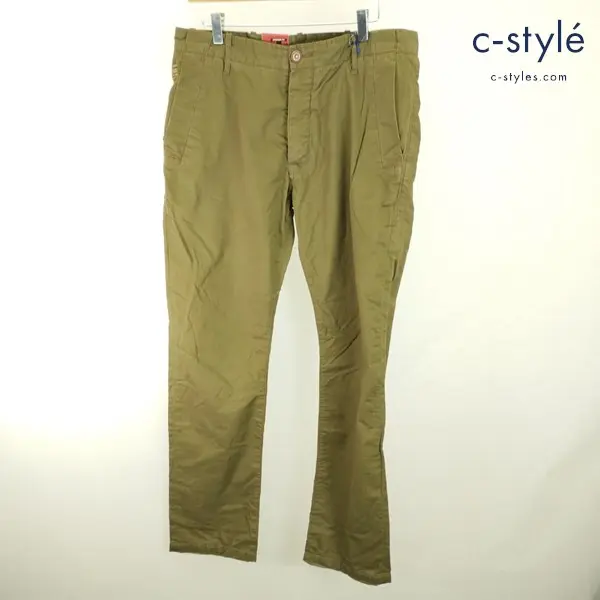 G-Star RAW ジースターロゥ パンツ W33 L32 カーキ CL NEW BRONSON CHINO TAPERED