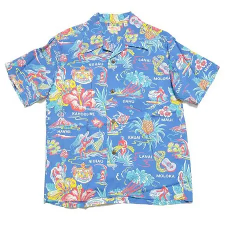 SUN SURF (サンサーフ) S/S RAYON HAWAIIAN SHIRT EMPYREAL GIFT FROM HAWAII