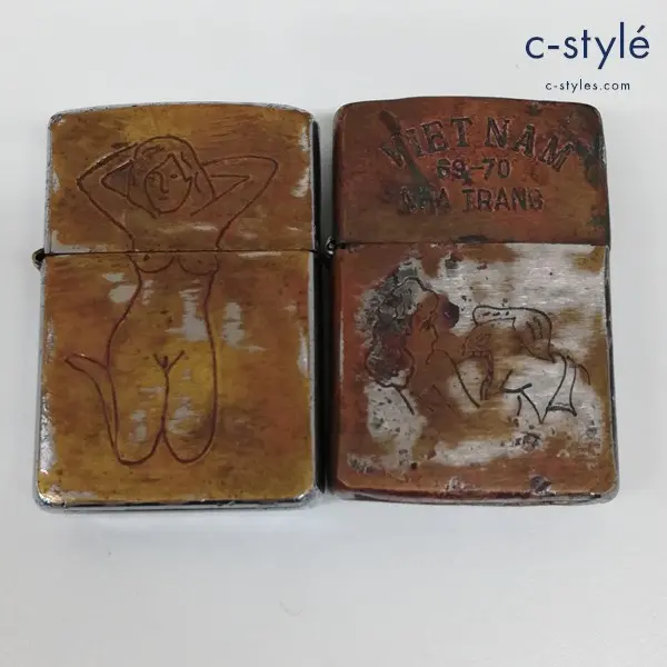 ZIPPO オイルライター ベトナムジッポー 69-70 CAN THO NHA TRANG 喫煙具