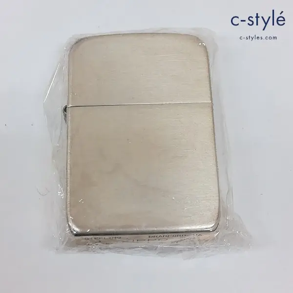 ZIPPO ジッポー STERLING SILVER 2004 オイルライター シルバー 喫煙具