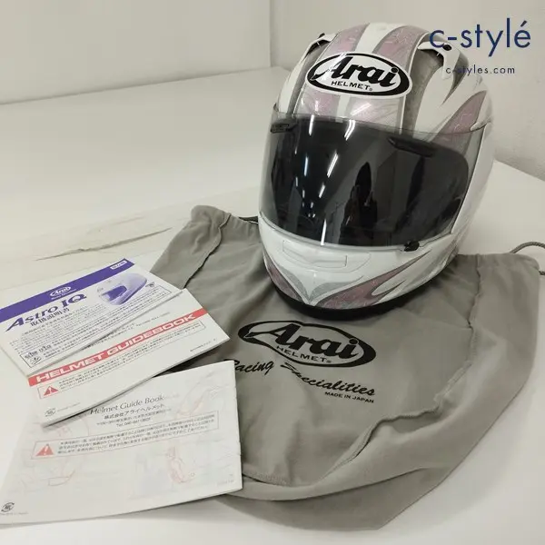 Arai アライ ASTRO IQ KAREN フルフェイスヘルメット 55.56cm ピンク バイク用品