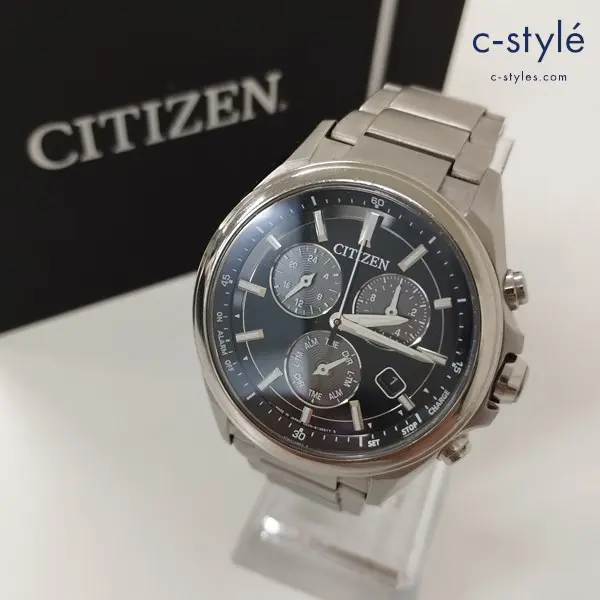 CITIZEN シチズン 腕時計 アテッサ シルバー BL5530-57E クロノグラフ