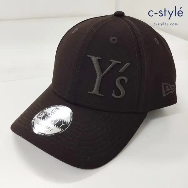 NEWERA ニューエラ × Y’s ワイズ 9FORTY LOGO CAP F ダークブラウン キャップ 帽子 SS24