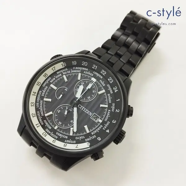 CITIZEN シチズン 腕時計 ブラック COLLECTION Wena 3 CA0088-61E