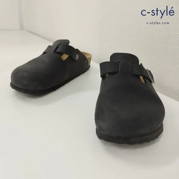 BIRKENSTOCK ビルケンシュトック ボストン 26cm ブラック レザー