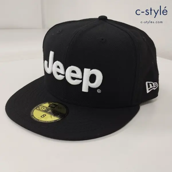 NEW ERA×Jeep ニューエラ×ジープ キャップ 8 63.5cm ブラック 59FIFTY 帽子