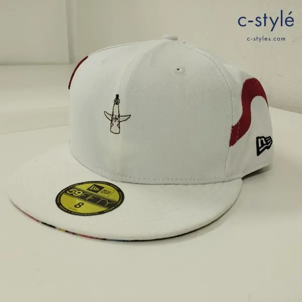 NEW ERA ニューエラ 太陽の塔 キャップ 8 63.5cm ホワイト 帽子 59FIFTY