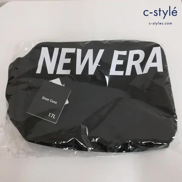 NEWERA ニューエラ シューケース 17L ブラック Shoe Case プリントロゴ