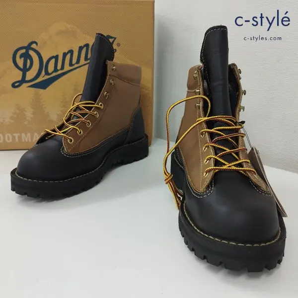 DANNER ダナー ブーツ US8 ブラック×ベージュ COMMANDER 12225X MEN EE GORE-TEX