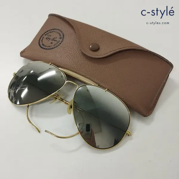 Ray-Ban レイバン サングラス 62□14 ゴールド SHOOTER B&L U.S.A