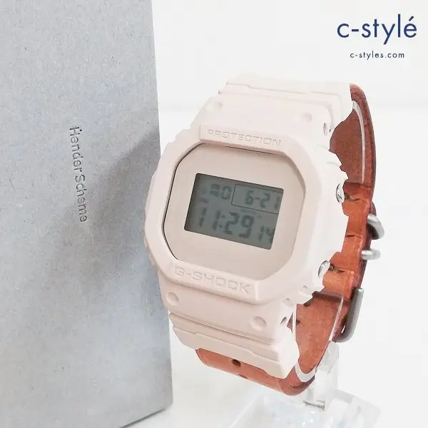 CASIO カシオ G-SHOCK×Hender Scheme エンダースキーマ 腕時計 ナチュラル DW-5600VT コラボ