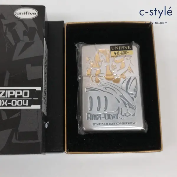 ZIPPO ジッポー 機動戦士Zガンダム 百式 VS キュベレイ MSN-100 VS AMX-004 2003年製  オイルライターの買取金額(買取実績)