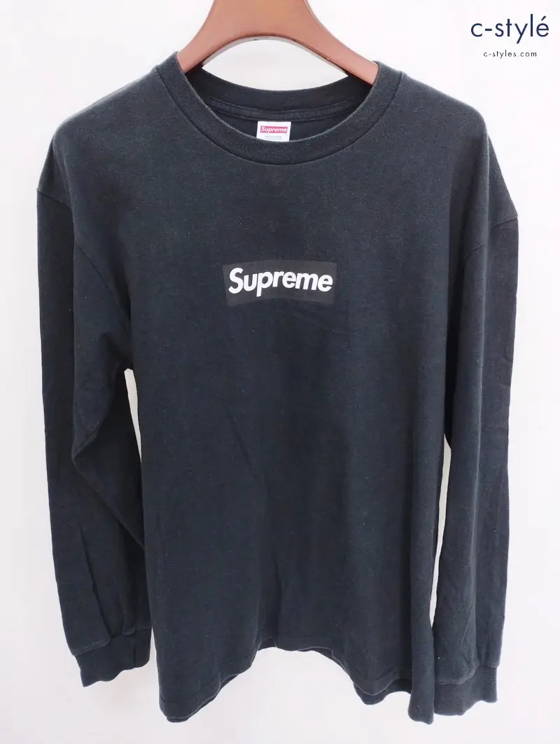 Supreme シュプリーム ロングスリーブTシャツ L ブラック 長袖 BOX LOGO