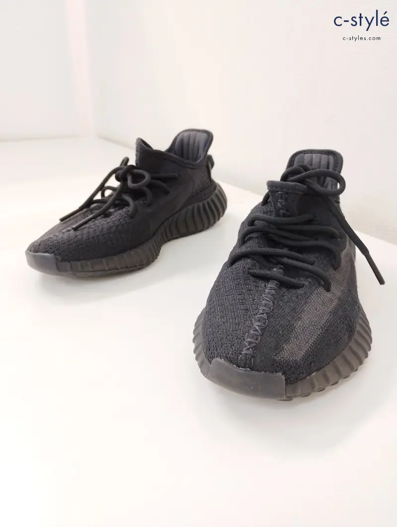 adidas アディダス YEEZY Boost イージーブースト 350 V2 25cm ブラック OIVYX HQ4540 スニーカー