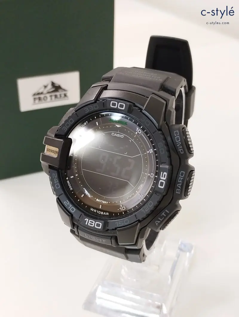 CASIO カシオ 腕時計 PRO TREK ブラック PRG-270-1AJF タフソーラー