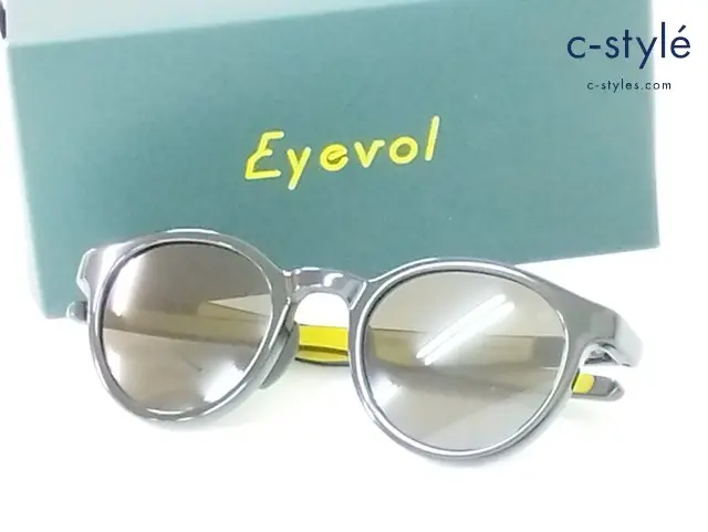 Eyevol アイヴォル サングラス 48□23-133 ブラック BK-LY-PL-BK-PL IOOSSⅡ