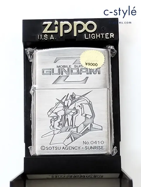 ZIPPO ジッポー オイルライター 機動戦士Zガンダム ゼータガンダム No.2 ツイン 1999年製 シルバー 喫煙具