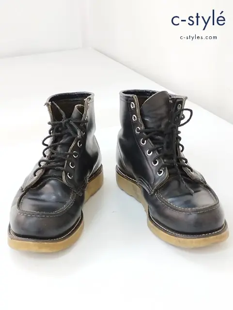 RED WING レッドウィング ブーツ 7・1/2 ブラック 革