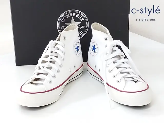 CONVERSE コンバース スニーカー 25.0cm ホワイト ハイカット ALLSTAR 100 HRGN HI ひらがなこんばーす