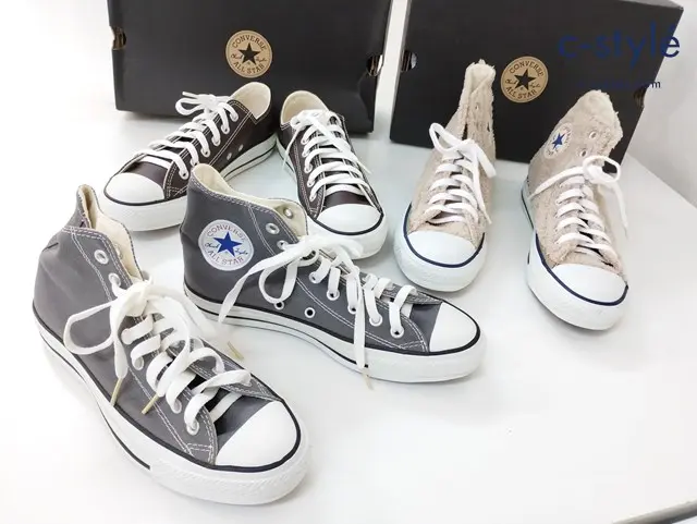 CONVERSE コンバース スニーカー 25cm ALL STAR ハイカット ローカット 計3点