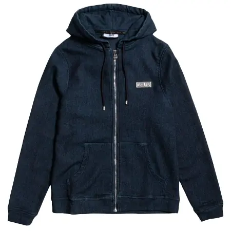 BALR.(ボーラー) パーカー D10 STRAIGHT DENIM ZIP THROUGH HOODIE B1261.1052 DARK AGED