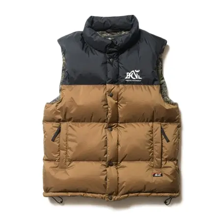 NANGA×Back Channel(ナンガ×バックチャンネル) DOWN VEST