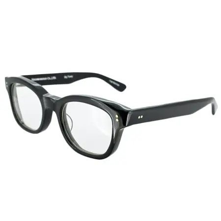 NEIGHBORHOOD×EFFECTOR(ネイバーフッド×エフェクター) コラボメガネ BIG TRAMP ビッグトランプ  col.BKブラック＆ゴールド