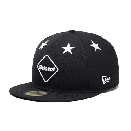 New Era×F.C.Real Bristol(ニューエラ×エフシーレアルブリストル) 59FIFTY F.C.Real Bristol NEW ERA 100th アンダーバイザーブラック