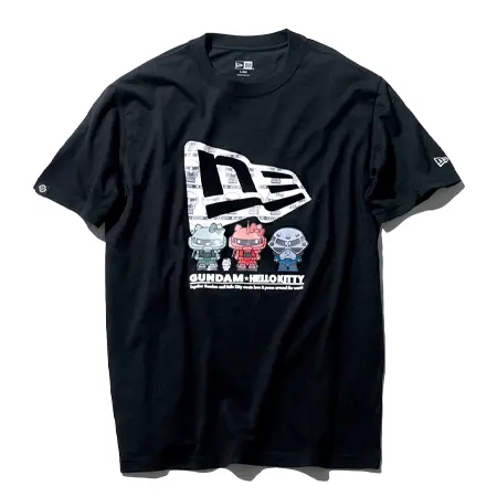 New Era×STRICT-G(ニューエラ×ストリクトジー) 『ガンダム★ハローキティ』Tシャツ ジオン軍