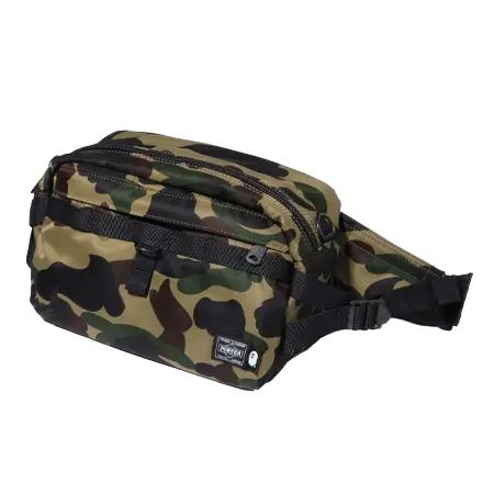 PORTER×A BATHING APE(ポーター×アベイシングエイプ) 1ST CAMO WAIST BAG