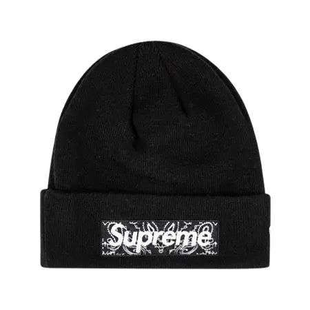 Supreme×New Era(シュプリーム×ニューエラ) logo beanie