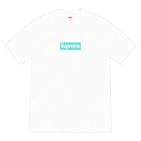 Supreme×Tiffany(シュプリーム×ティファニー) Box Logo Tee