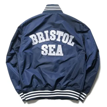 WIND AND SEA×F.C.Real Bristol(ウィンダンシー×エフシーレアルブリストル) BRISTOL SEA NYLON TEAM JACKET