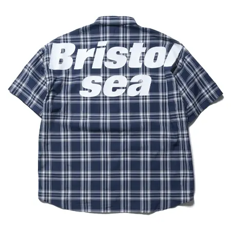 WIND AND SEA×F.C.Real Bristol(ウィンダンシー×エフシーレアルブリストル) BRISTOL SEA S/S BAGGY SHIRT