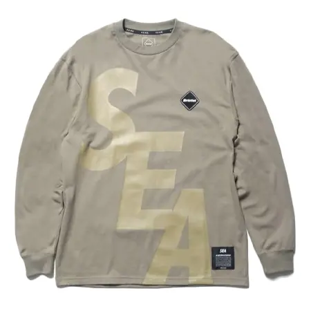 WIND AND SEA×F.C.Real Bristol(ウィンダンシー×エフシーレアルブリストル) BRISTOL SEA L/S EMBLEM TEE