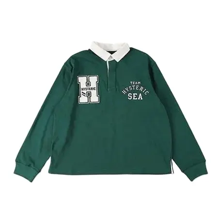 WIND AND SEA×HYSTERIC GLAMOUR(ウィンダンシー×ヒステリックグラマー) Rugby Shirt