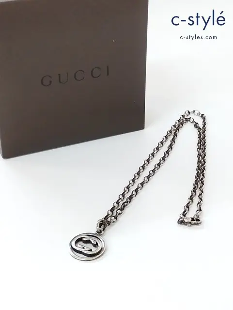 GUCCI グッチ ネックレス シルバー ドッピアG 925 SILVER アクセサリー