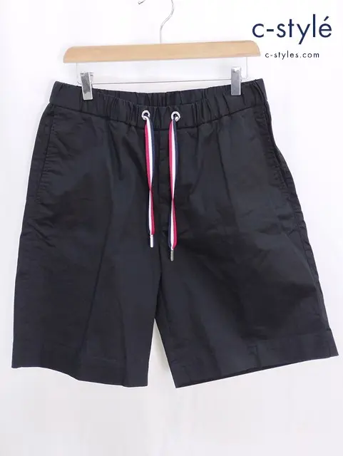 MONCLER モンクレール ハーフパンツ 46 ブラック PANTALON BERMUDA I10912B00003 57448