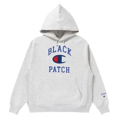 BlackEyePatch(ブラックアイパッチ) パーカー REVERSE WEAVE® HOODED SWEATSHIRT SILVER GRAY