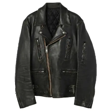 BLACKMEANS(ブラックミーンズ) ライダース BASIC LONDON LEATHER JACKET/シープレザーライダースジャケット