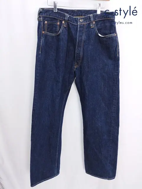 SUGAR CANE シュガーケーン デニムパンツ W36 インディゴ ジーンズ Gパン Star Jeans lot065 ボタンフライ