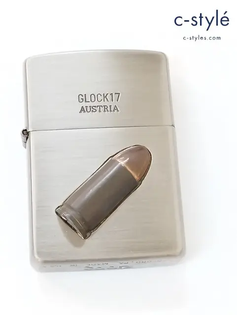 ZIPPO ジッポー オイルライター GLOCK17 AUSTRIA 弾丸 銃弾 グロック17 オーストリア 1994年製 立体プレート