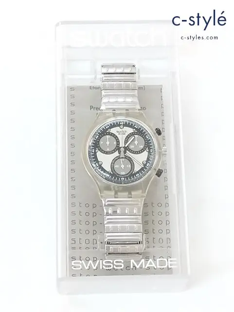 swatch スウォッチ 腕時計 クォーツ FUMO DI LONDRA SCK105 シルバー