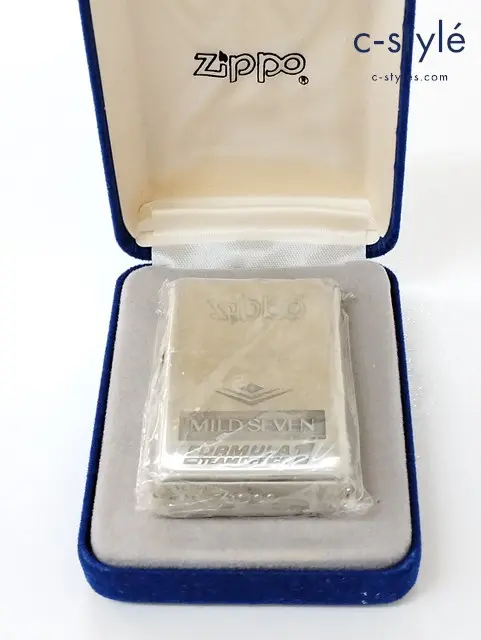 ZIPPO ジッポー オイルライター マイルドセブン FORMULA1 TEAM OFFICE STERLING 1995年製 シルバー  喫煙具の買取金額(買取実績)