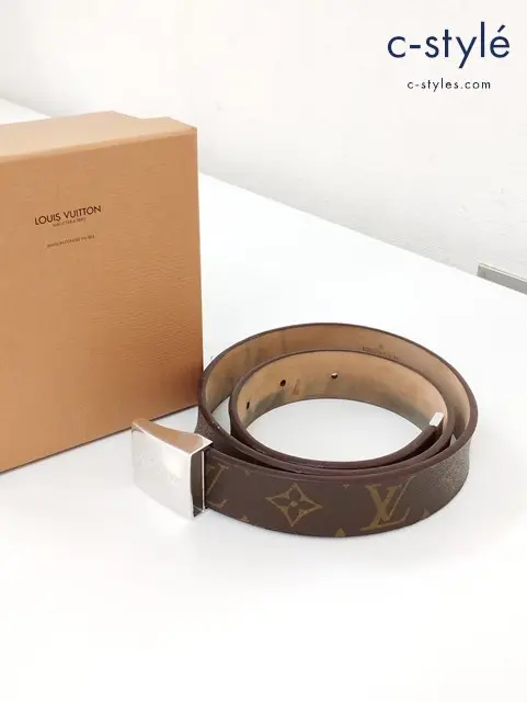 LOUIS VUITTON ルイヴィトン サンチュール キャレ ベルト LB 0031 レディース