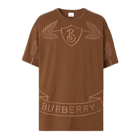 BURBERRY(バーバリー) Tシャツ オークリーフクレスト コットン Tシャツ